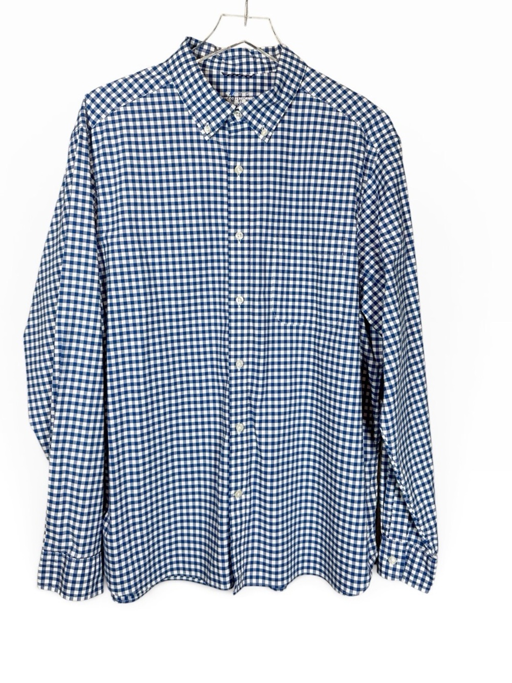 VINEYARD VINES Men's XL On The Go Performance Blue Plaid Button Down Shirt